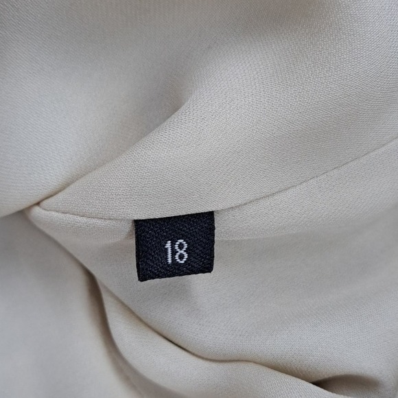 Doncaster VTG Collection Gold Silk beaded jacket Plus size 18 - Picture 7 of 7